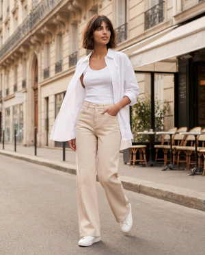 Pantalon droit 7/8 nelia