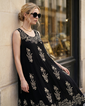 Robe inca longue