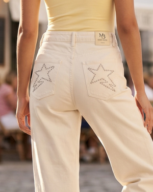 Pantalon wide etoile
