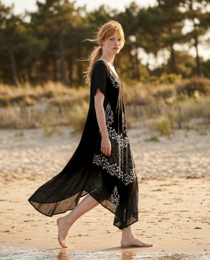 Robe inca algue