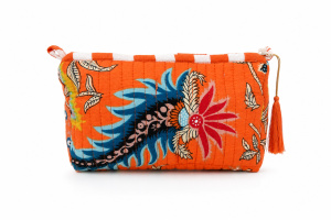 Trousse de toilette pompon