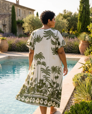 Robe palmier
