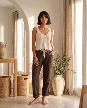 Pantalon perlite linou