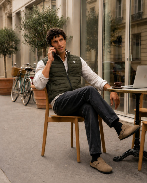 Doudoune sans manche Stallone