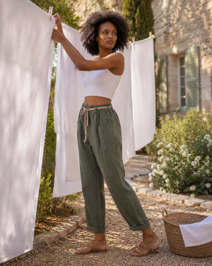 Pantalon perlite linou