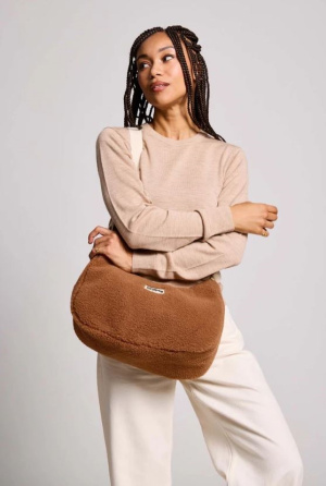 Sac rosa teddy brun