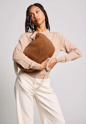 Sac rosa teddy brun
