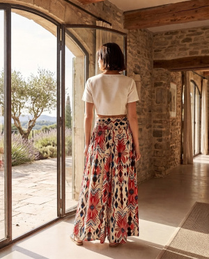 Pantalon fluide aztach