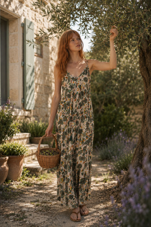 Robe dolce des champs