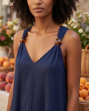 Robe power perles