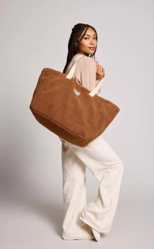 Sac cabas claude teddy brun