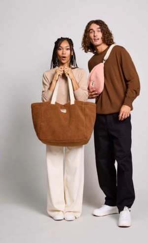 Sac cabas claude teddy brun