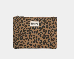 Pochette ema leopard cannelle