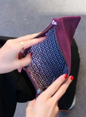 Pochette ema prune