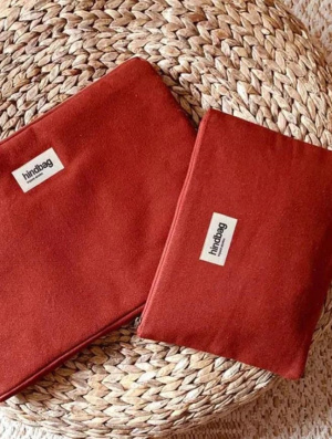 Pochette ema terracotta