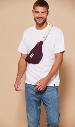 Sac banane olivia prune
