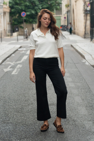 Pantalon ourlet extra wide