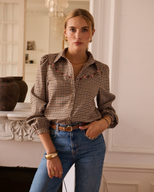 Chemise margaux brodee