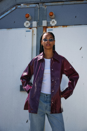 Veste sky vinyl