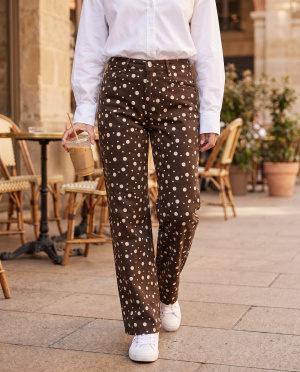 Pantalon poistiers wide