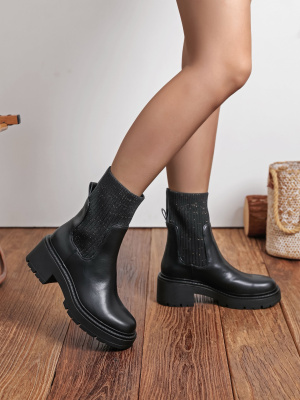 Bottines chaussettes