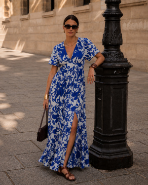 Robe longue carmen