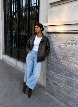 Veste raye
