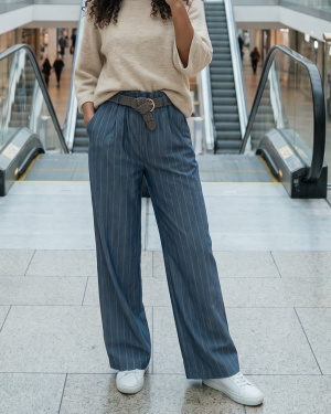 Pantalon christine ceinture