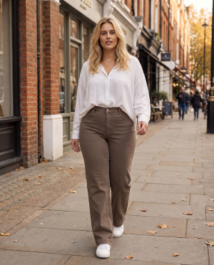 Pantalon lives wide