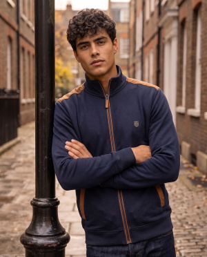 Sweat zippe alcantara