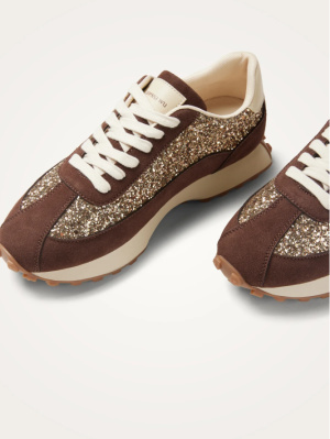 Baskets flow initials sequin