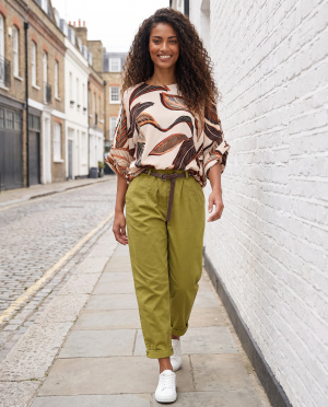 Pantalon halima ceinture