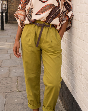 Pantalon halima ceinture