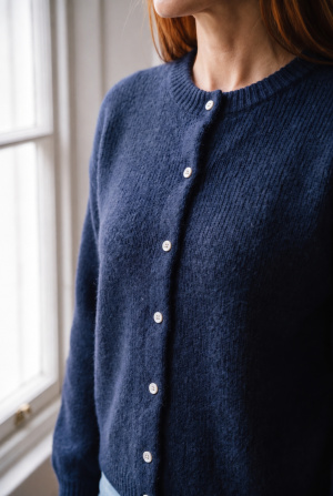 Gilet boutons nacrés maya