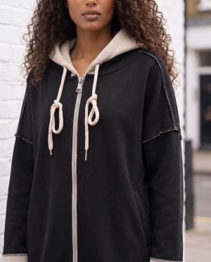 Gilet double capuche