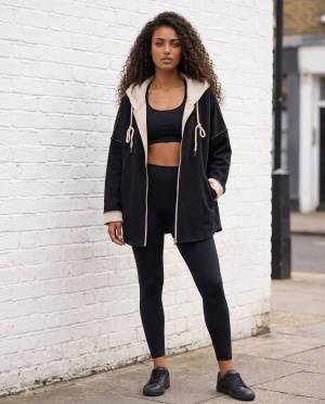 Gilet double capuche