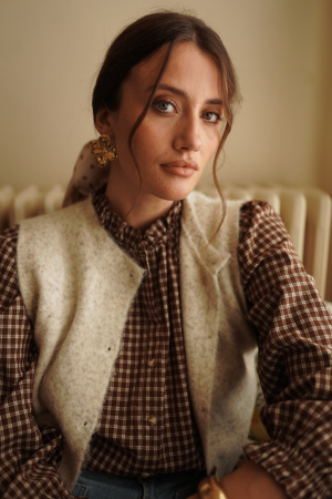 Gilet maya mouchette